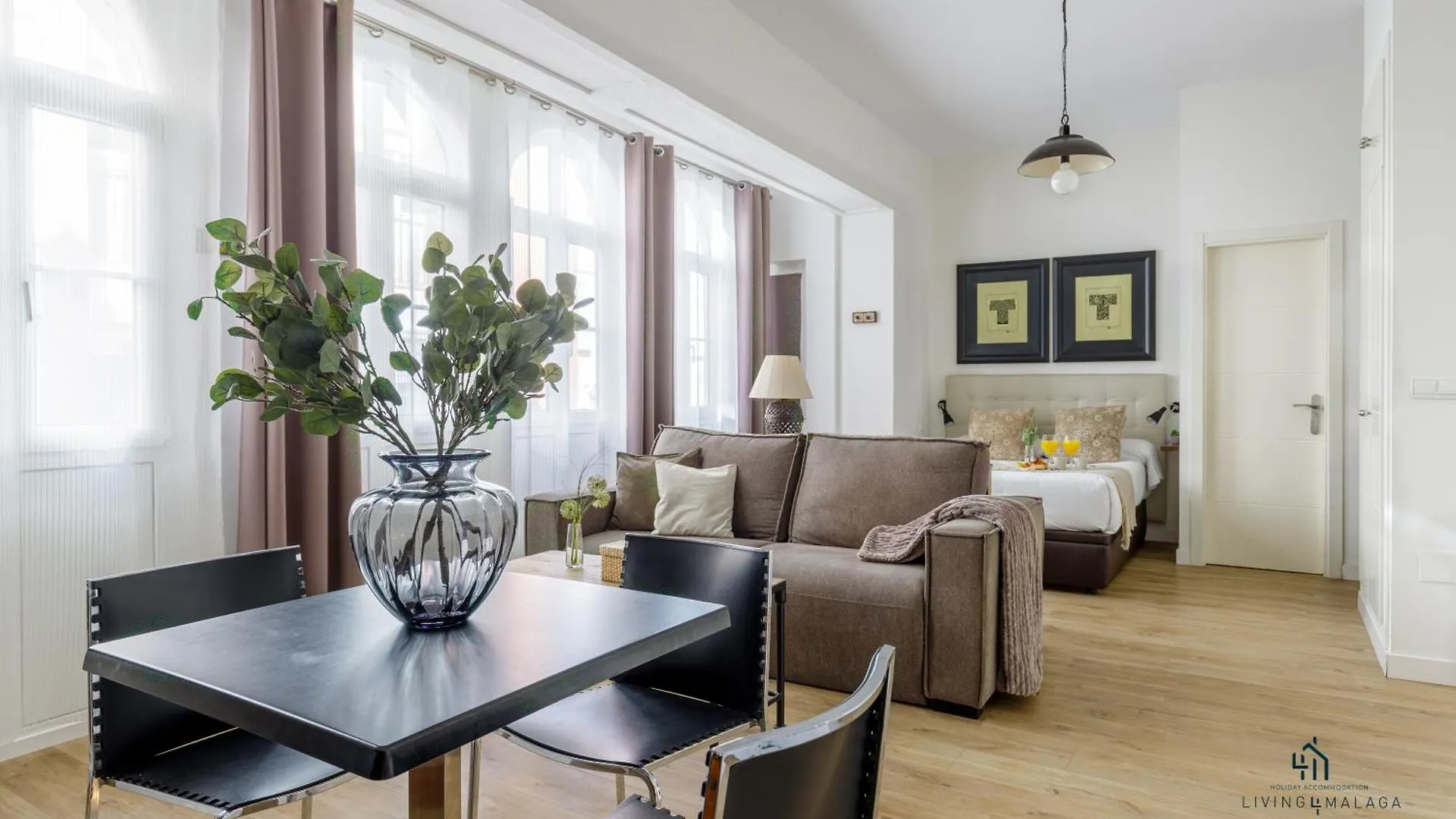 Living4Malaga Charming Twin Apartment Spain